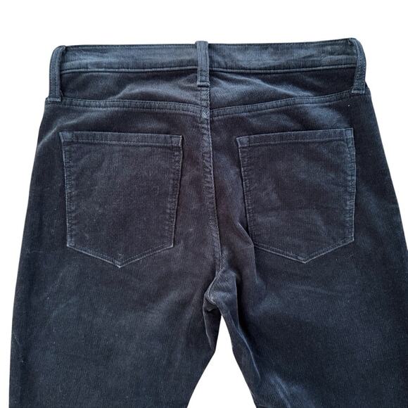 Banana Republic Corduroy Pants women’s size 26 Dark Gray mid rise skinny preppy - Picture 10 of 12